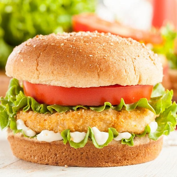 Chicken Burger Patty (1kg) – Doof