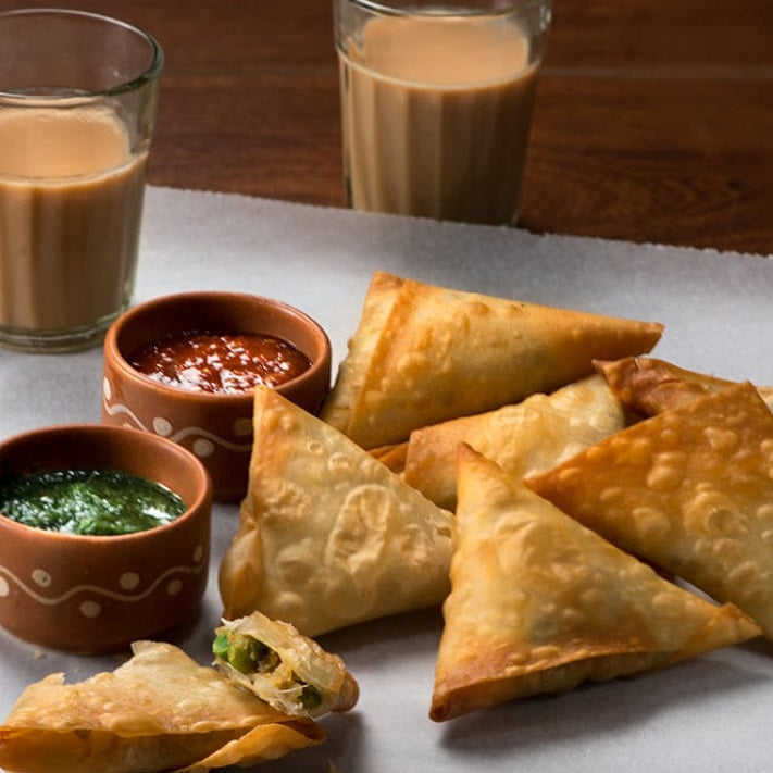 Veg samosa - Doof Meat, Gandhidham