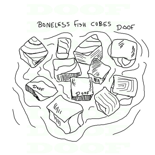 boneless fish cubes Doof sketch