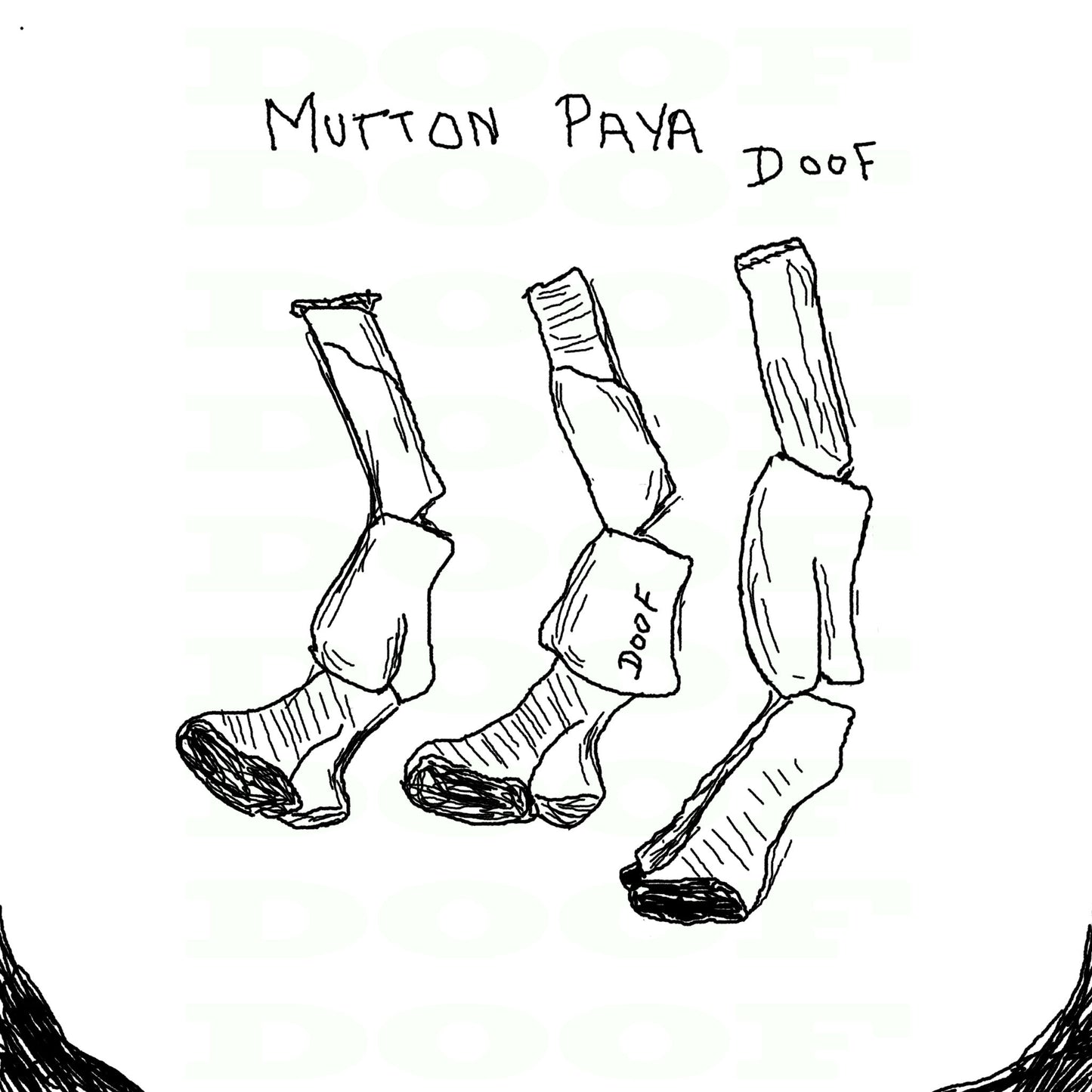 Mutton paya Doof sketch